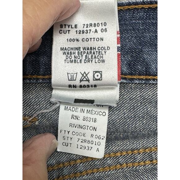 Lucky Brand Jeans Mens 36 Classic Fit Dungarees Medium Wash Straight Denim - Picture 9 of 15